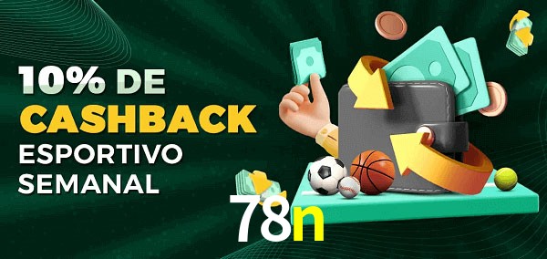 10% de bônus de cashback na 78n